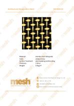 Architectural Woven Wire Mesh - QKCWM-33