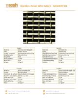 Stainless steel wire mesh QKCWM-01