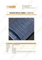 WOVEN METAL FABRIC QKDB-26