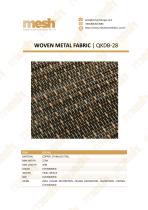WOVEN METAL FABRIC QKDB-28