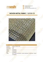 WOVEN METAL FABRIC QKDBX-09