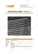 WOVEN METAL FABRIC QKDBX-15