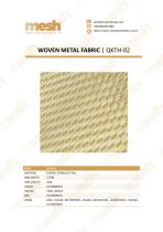 WOVEN METAL FABRIC QKTH-02
