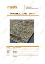 WOVEN METAL FABRIC QKTH-07