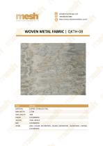 WOVEN METAL FABRIC QKTH-08