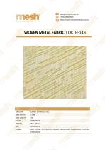 WOVEN METAL FABRIC QKTH-14B