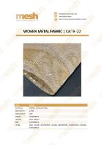 WOVEN METAL FABRIC QKTH-22