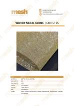 WOVEN METAL FABRIC QKTH2-05