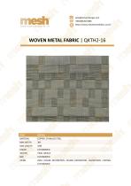WOVEN METAL FABRIC QKTH2-16