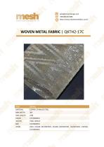 WOVEN METAL FABRIC QKTH2-17C