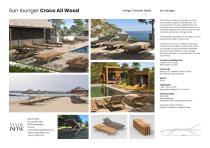 LA CROCO All wood technical sheet