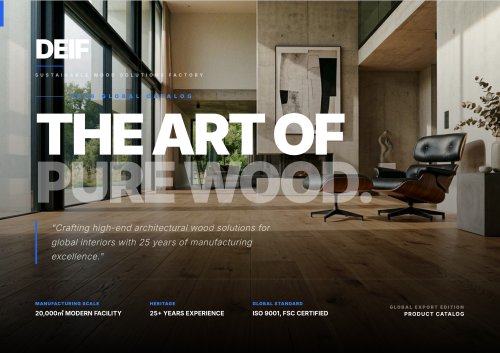 DEIF Waterproof Laminate Flooring catalogue 2026