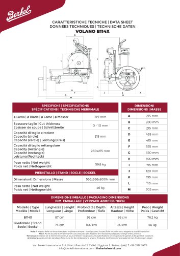 VOLANO B114X