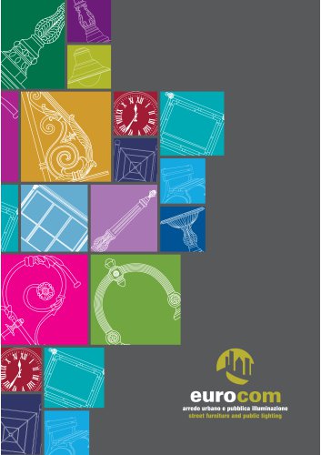STREET FURNITURE AND PUBLIC LIGHTING CATALOG