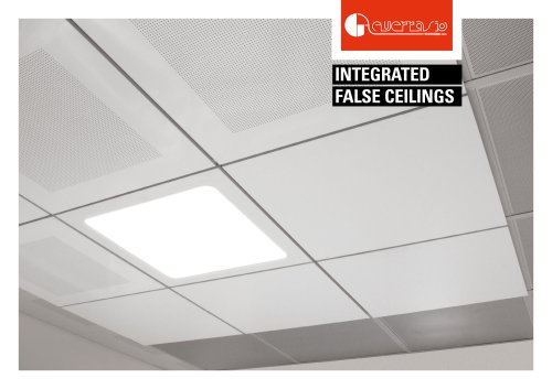 Integrated false ceilings