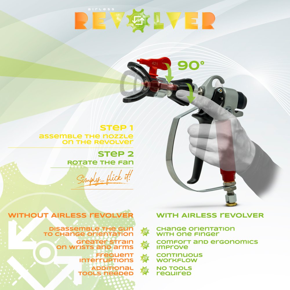 Airless Revolver - Tecnover