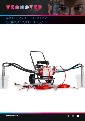 TECNOVER Testarossa Superventimila Airless Paint Sprayer