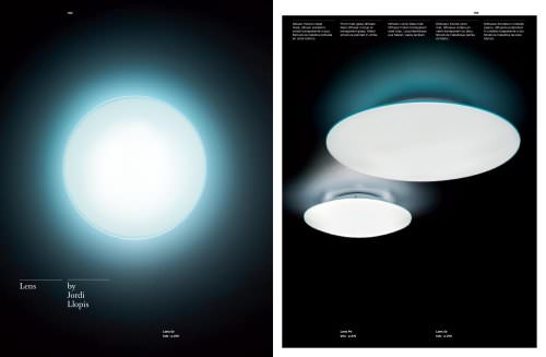 Ceiling lamps:lens