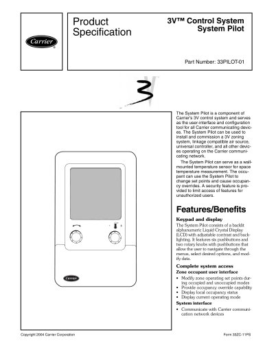 3V? Control System System Pilot