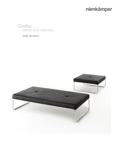 Corbu Ottoman & Bench