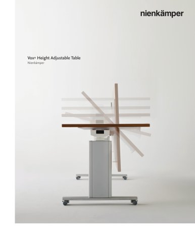 Vox Height Adjustable Table