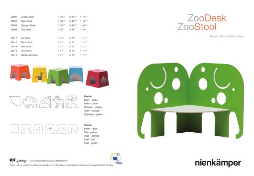 Zoo Desks & Stools