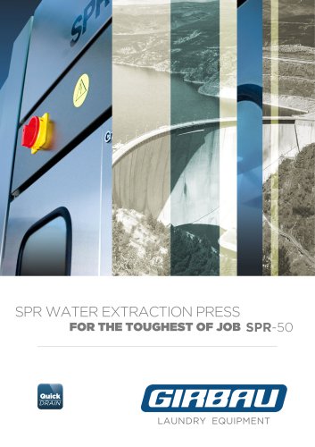 SPR-50 water-extracting press