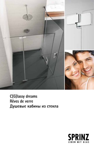 GLASS SHOWERS BROCHURE