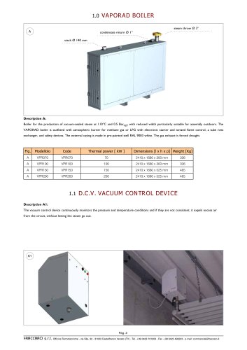 Steam radiant panels - VAPORAD