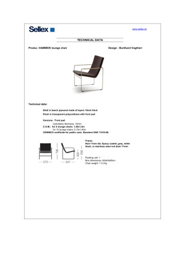 HAMMOK lounge chair