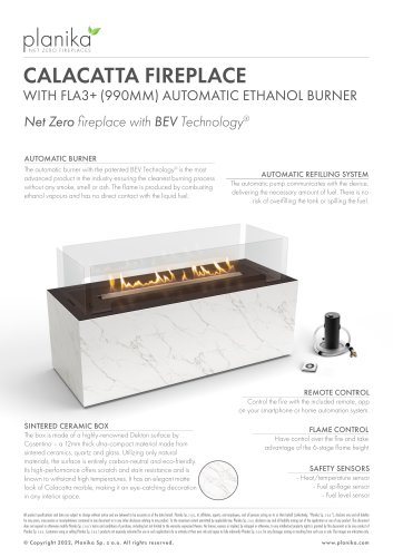 Techcard_Calacatta_Fireplace_With_FLA3+_990_Burner