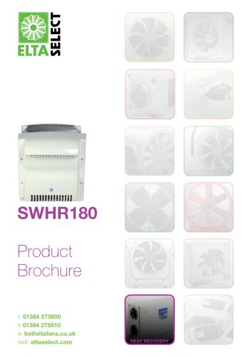 SWHR180 Heat Recovery Unit