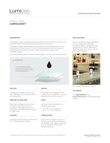 Lumiguard Information Sheet