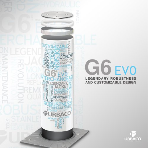 G6 EVO retractable bollard