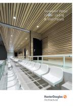 Veneered Wood Lineair Ceiling & Wall Panels