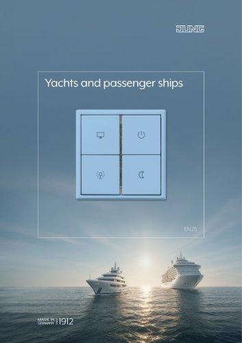 Yachts and passenger ships