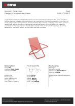 Snooze / Deck chair