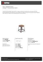 Thor / Sgabello basso