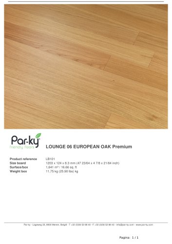 LOUNGE 06 EUROPEAN OAK Premium