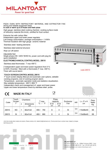 RIMINI : Refractory longchamber