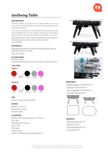 RS#Dining Table