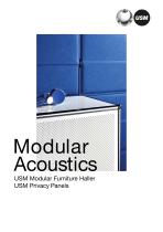 Modular acoustics