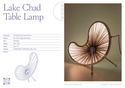 Lake Chad Table Lamp