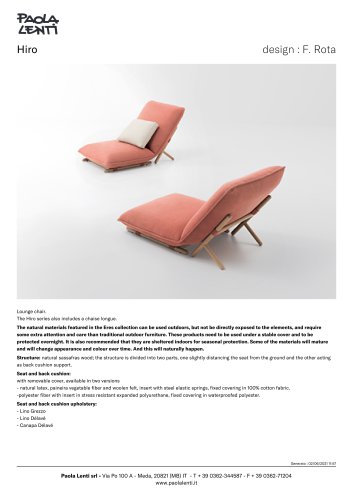 Hiro - Lounge chair