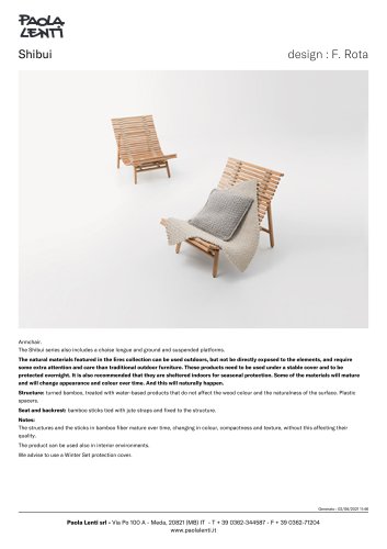 Shibui - Armchair