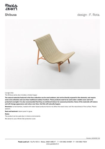 Shibusa - Lounge chair