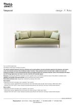 Vespucci - Two- and three-seater sofa