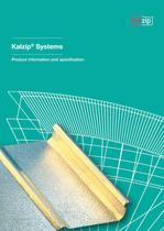 Kalzip Systems - Product information and specification