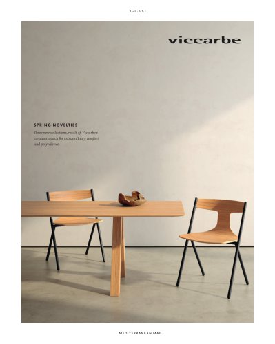 Viccarbe Spring Novelties