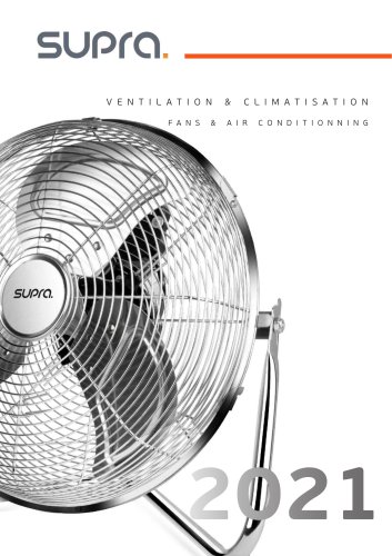 VENTILATION & CLIMATISATION FANS & AIR CONDITIONNING